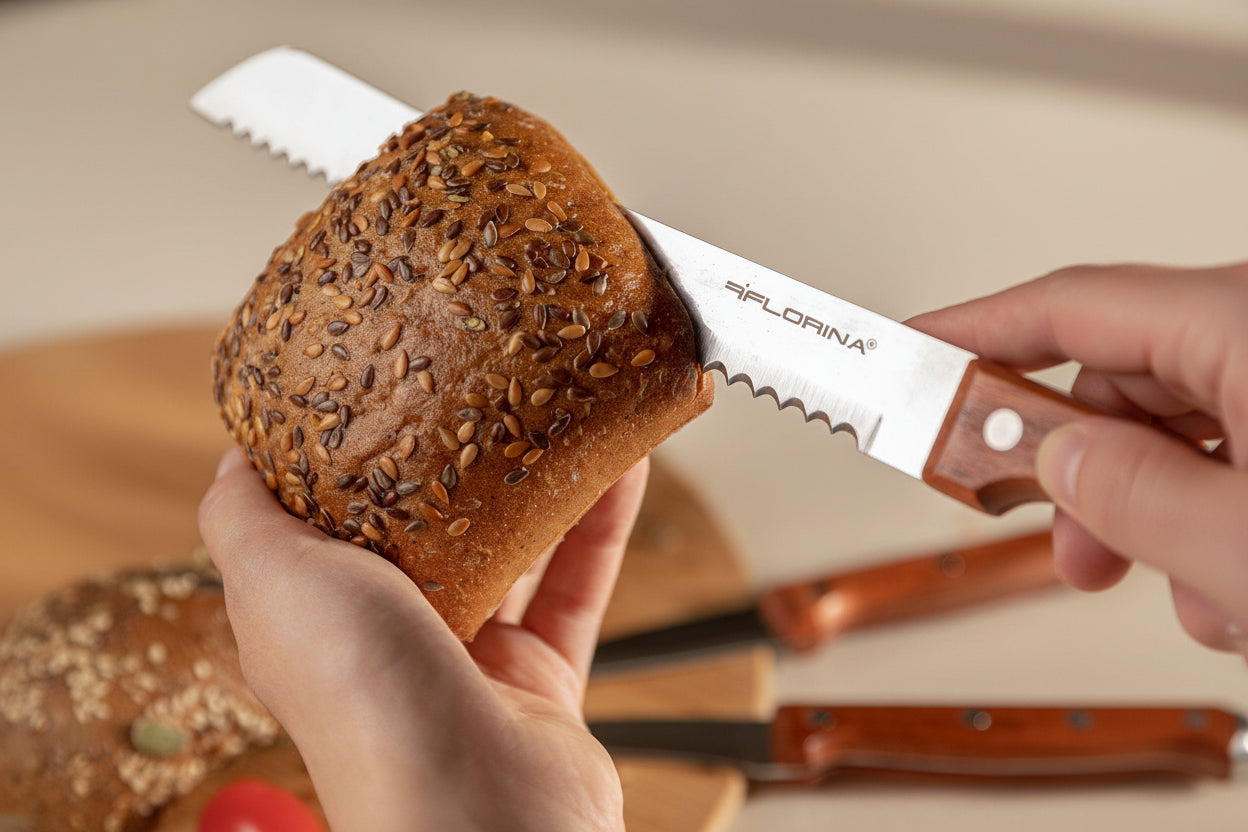 Ніж для хліба Wood 20см