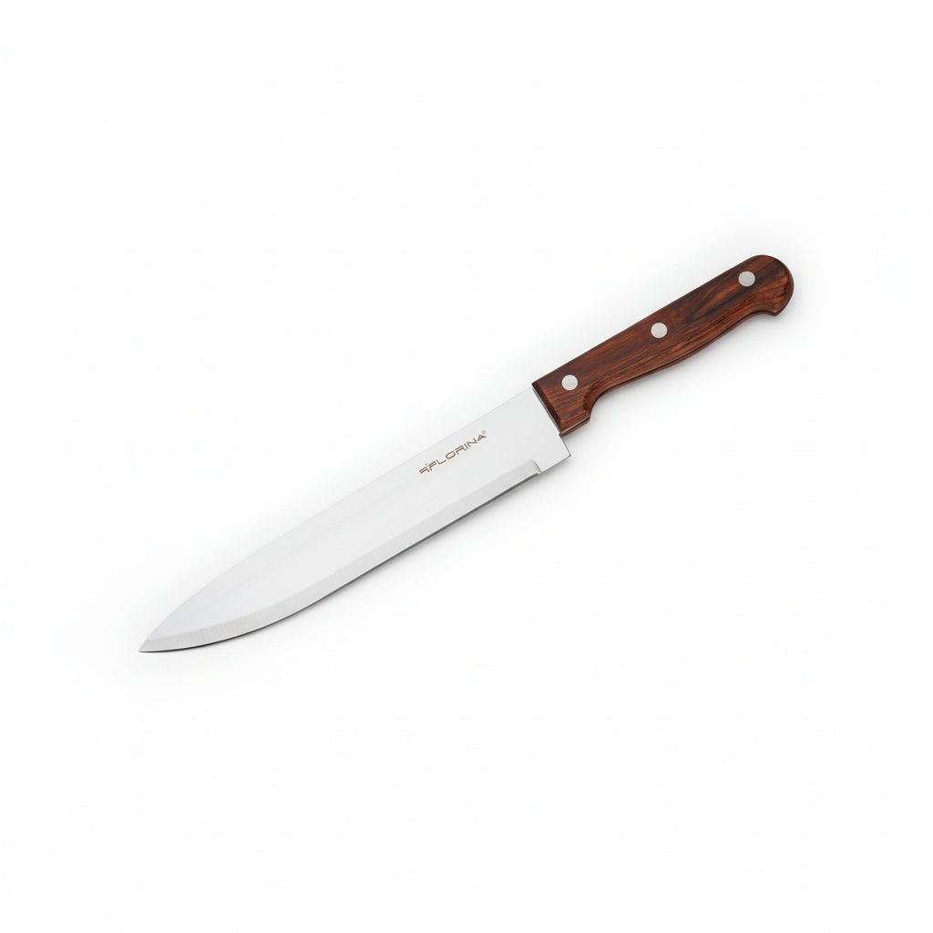 Nóż do wędlin stalowy Florina Wood 20 cm