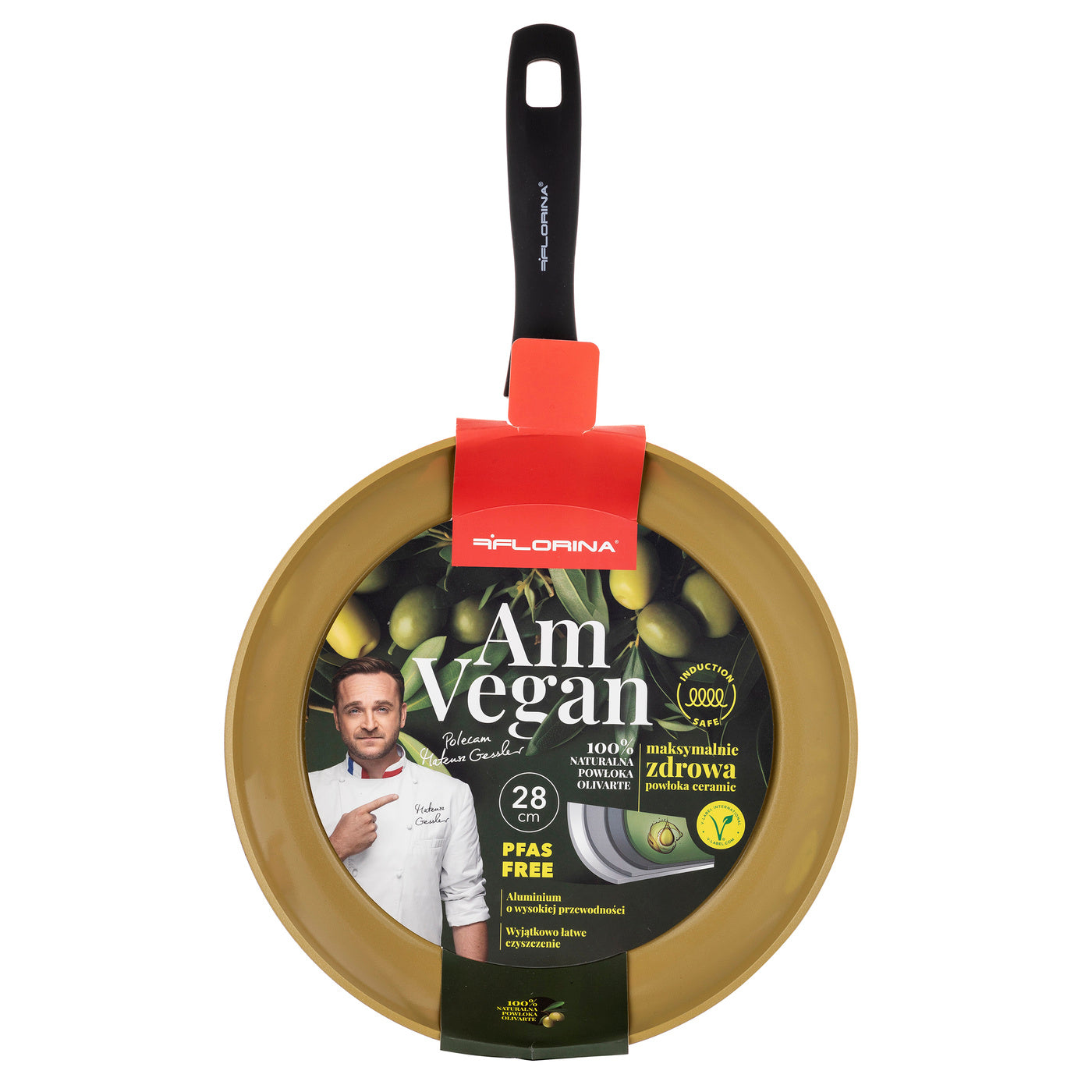 Алюмінієва сковорода Florina AmVegan 28 см від Mateusz Gessler