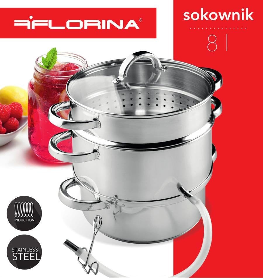 Соковижималка / каструля для соків Florina 8 л