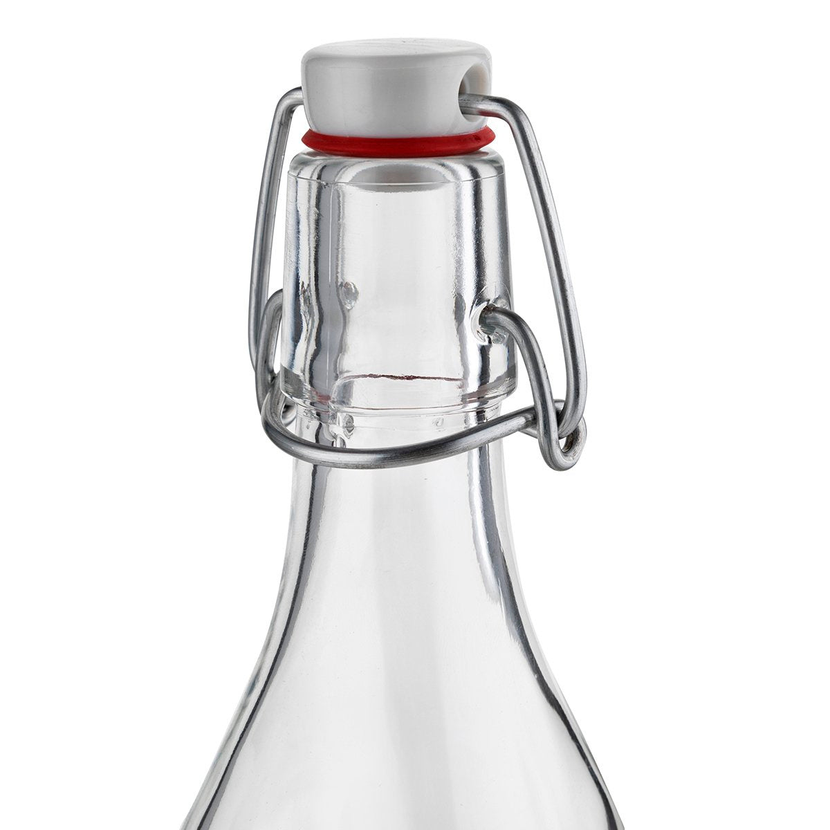 Szklana butelka z klipsem na nalewki, soki i oleje Florina Samba 250 ml