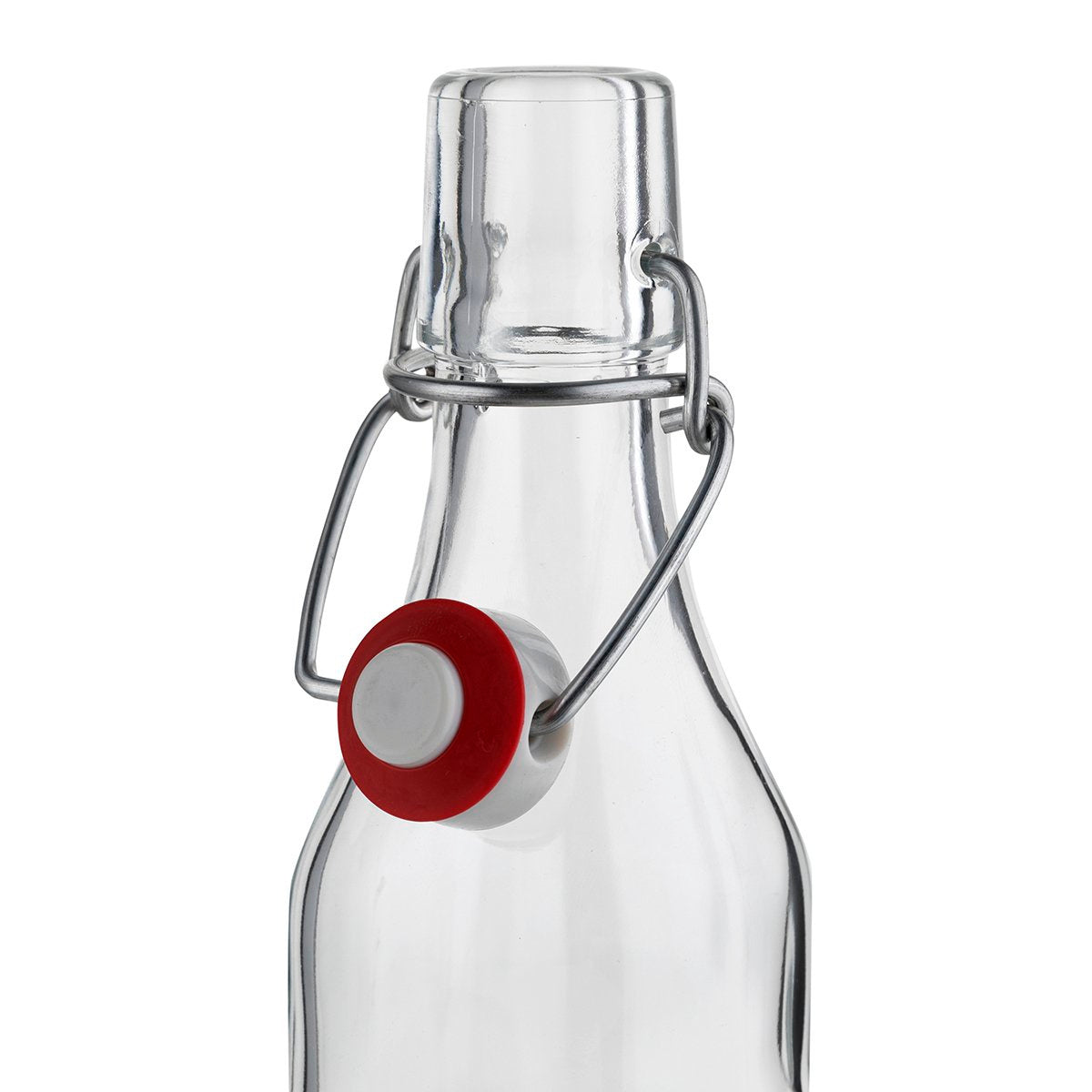 Szklana butelka z klipsem na nalewki, soki i oleje Florina Samba 250 ml
