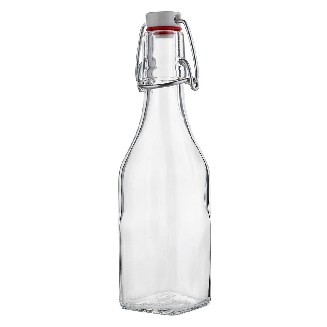 Szklana butelka z klipsem na nalewki, soki i oleje Florina Samba 250 ml