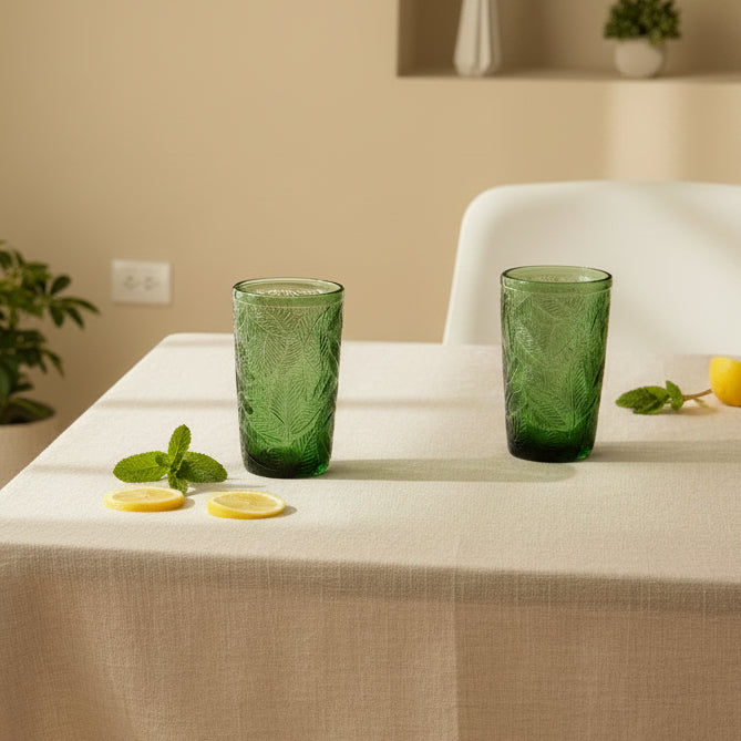 Szklanka Long Drink Florina Tropic 380 ml zielona