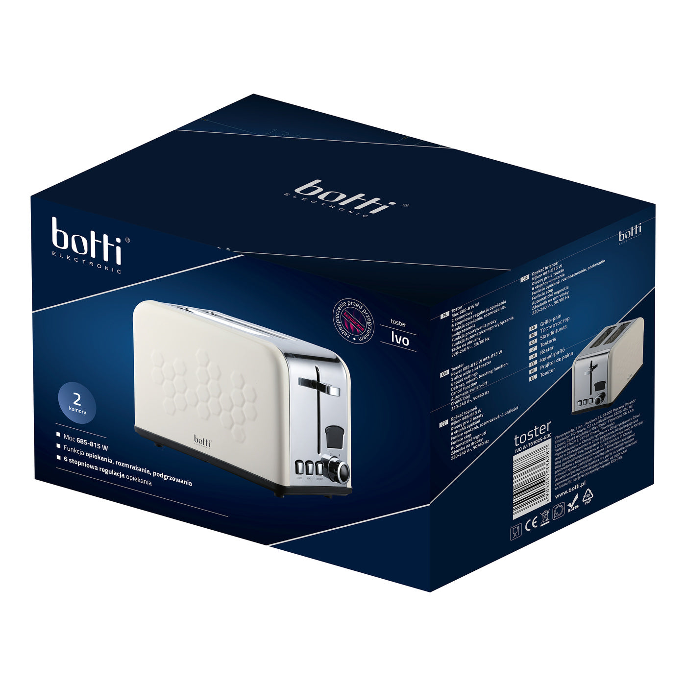 Тостер Botti Electronic Ivo